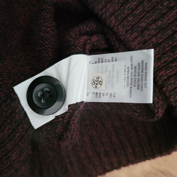 Method Quarter Button Sweater Mens Size M - Picture 7 of 10